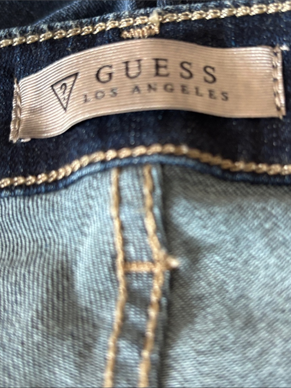 GUESS Boot Cut Mid Rise Whiskered Jeans 29 - Picture 6 of 10